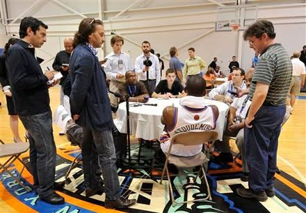 Danny at NBA Media Day